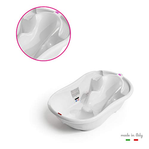 OKBABY Onda Evolution - Ergonomisch ontworpen babybadje met antislipzitje voor baby's van 0-12 maanden - turquoise - Image 5