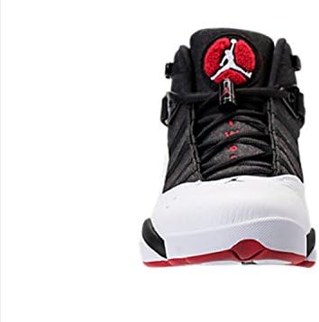 Jordan Mens 6 Rings 322992 012 Black/White/Gym Red - Size 8.5 | Image 3
