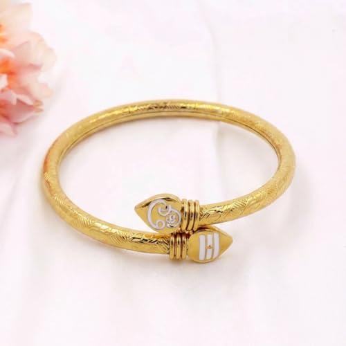 Image of Divine Hindu Premium Vel Murugan Kada | Traditional Design Authentic Spiritual Kada for Men
