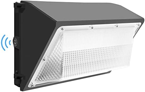 LED Wall Pack Light with Photocell Dusk to Dawn, 50W 6500lm Wall Pack LED Light 250W MH Eqv. , 5000K Daylight Outdoor LED Wall Lights, ETL Outdoor Security Light for Buildings Warehouses Walkways