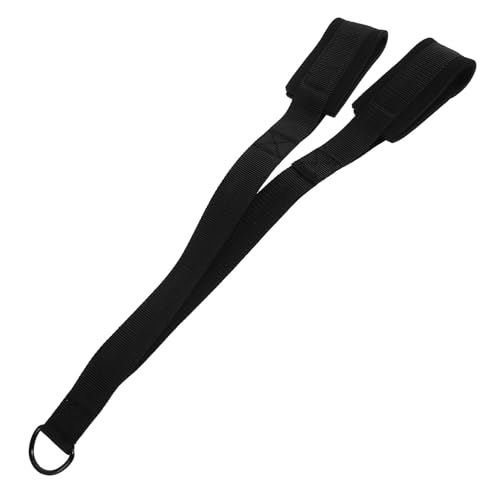 CIYODO Verstellbarer Fitnessgeräte Verlängerungsgurt 50cm mit Neoprenpolster für Trizeps und Bizepsübungen Am Kabelzug Robustes Kabelzugzubehör für Effektives Training Im Fitnessstudio