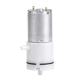 Moteur de Pompe À Air, Pompe À Vide Électrique Ultra Silencieuse 12V DC, Moteur de Compresseur D’Air de Pompe À Micro Membrane, pour Circulation D’Oxygène de Réservoir D’Aquarium