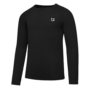 Boy’s Rash Guard UPF 50+ Sun Protection Shirt Quick Dry Long Sleeve Swim Shirts Lightweight SPF Youth Fishing Shirt