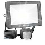 außenleuchte gartenstrahler 【Einfach zu Installieren】Diese MEIKEE LED Flutlicht mit Bewegungsmelder ist um 180° verstellbar und der einstellbare Winkelbereich des Melders beträgt horizontal 360° und vertikal 180°. Sie können es nach Ihren Bedürfnissen anpassen, um den am besten geeigneten Installationswinkel zu finden. Zudem lässt sich der led außenstrahler mit bewegungsmelder mit dem verbreiterten und verdickten Stahlbügel fest an der Wand montieren. Sie können die Installation ganz einfach ohne Werkzeug abschließen.