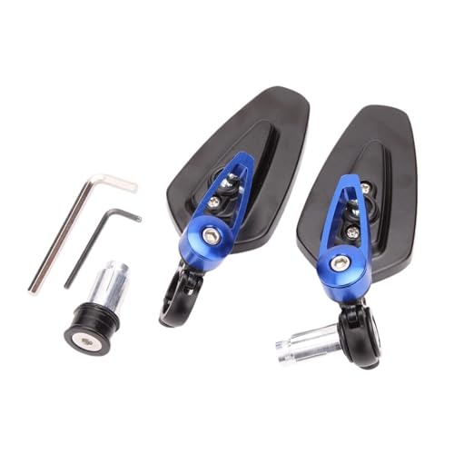 Motocicleta Espejo Retrovisor Espejos De Extremo De Barra De Mango De 7/8 'y 22mm para Z250 Z300 Z750 Z750S Z800 Z900 Z1000 Espejo Retrovisor Extremo De Manillar Retroviseur Moto