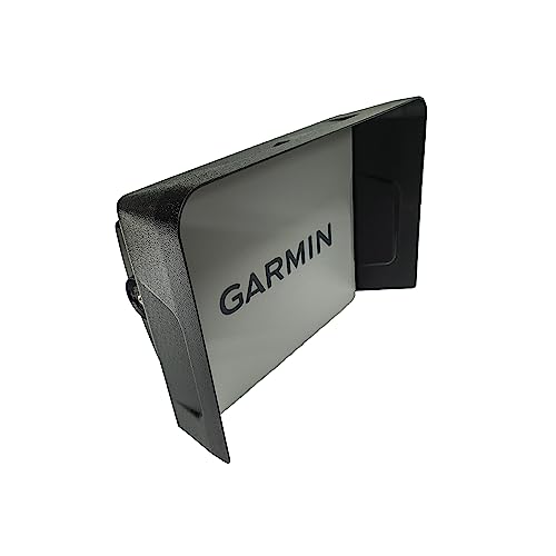 Image of BerleyPro Garmin Fish Finder Visor - Sun Cover & Glare Reduction - Fits Echomap UHD /UHD2 /Ultra, GPSMAP, Striker, Echomap Chirp & More - CNC Machined ASA Plastic