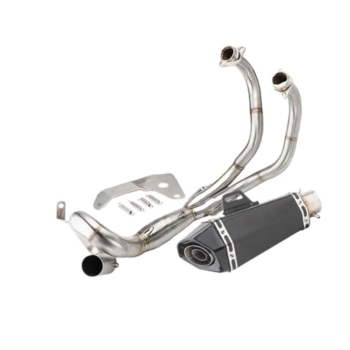 Collecteur d'échappement moto en acier durable pour Tracer 7 GT et MT07