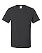 JERZEES Mens Heavy Blend Cotton/Poly T-Shirt, Large, Charcoal Grey