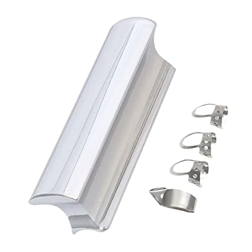 TOYANDONA Guitar Slide Accessory Stainless Steel Guitar Slide Bar Hard Chrome Plated
