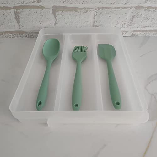 Organizador Suporte Extensível Porta Talheres Cozinha Gaveta Natural