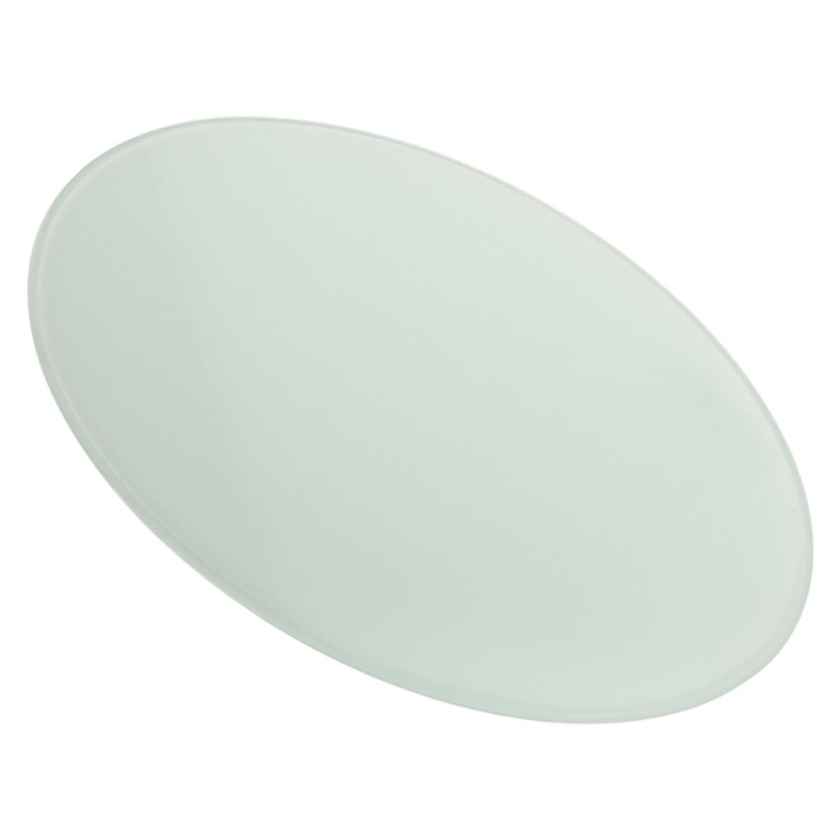 VOSAREA Planche à Découper Ronde Verre Trempé Planche de Cuisine Résistante Chaleur Plateau de Découpe Multifonctionnel pour Légumes Viande et Fruits Surface Facile à Nettoyer