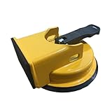 11.8cm/4.65in Heavy Duty Floor Gap Fixer Tool - Strong Suction Cup for Laminate, Vinyl, Hardwood | Anti-Scratch Flooring Gap Repair Kit (Yellow)