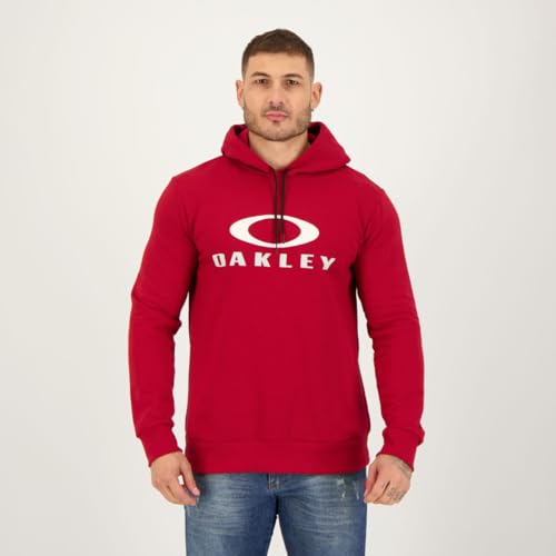 Moletom Oakley Masc Mod Oakley Dual Hoodie, Masculino, M, Vinho
