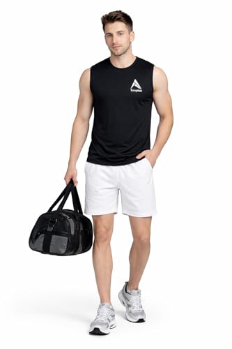 Image of Stylish Vest for Men | Vest for Boys - Perfect for Gym Workouts,| Men's Tank Top Regular fit|Cotton Combo Pack of 3 Sports Vest