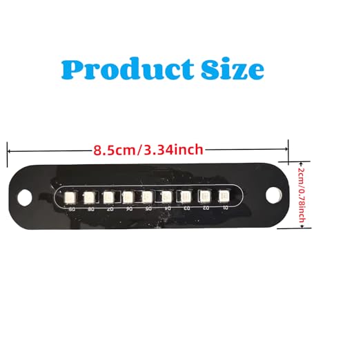 Pack de 5 tiras LED rígidas RGB 12V 3W 0.79x3.34in aluminio miniatura 2