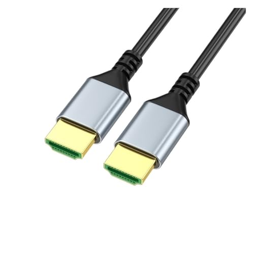 8K HDMI V2.1 R[h 90x㉺Epx OD4.0 ^R[h 48Gbps EARC HDCP 3D HDR vWFN^[ TV {bNXp(Right to Right,1m)