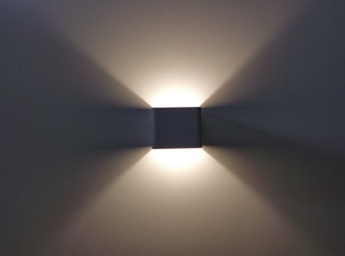 LineteckLED® E08.002.06N Applique LED da parete a