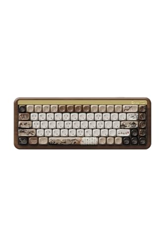 AKKO MU01 Mountain Seclusion Gaming Tastatur, RGB - 65%, Rosewood-Switches