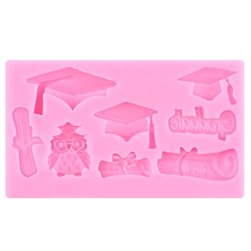 MIYAHOUSE Graduation Silicone Molds Graduation Fondant Mold Set Of 4 by MIYAHOUSE - Image 7