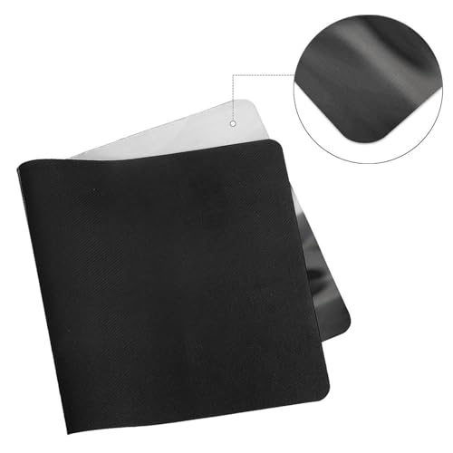 Black and White Red Rose Desk Pad con base de goma miniatura 7