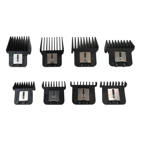 GruDawu 8 Pack Trimmer Guards Set/Replacement Guards with Metal Spring Clip for Babyliss FX787G / FX787BN / FX787RG / FX787S / FX787GDB / FX726 / FX797 Cover