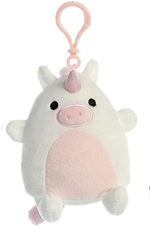 Aurora Mocheez Fantasy - Unicornio rosa y blanco de 4 pulgadas de alto