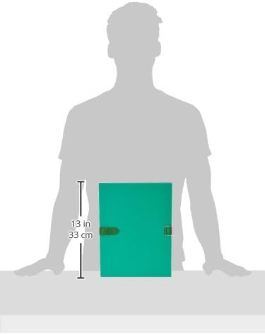 Exacompta, Ref 30103H, PP Expanding Folder, 240 x 320mm in Size, Suitable for A4 Documents - Image 4