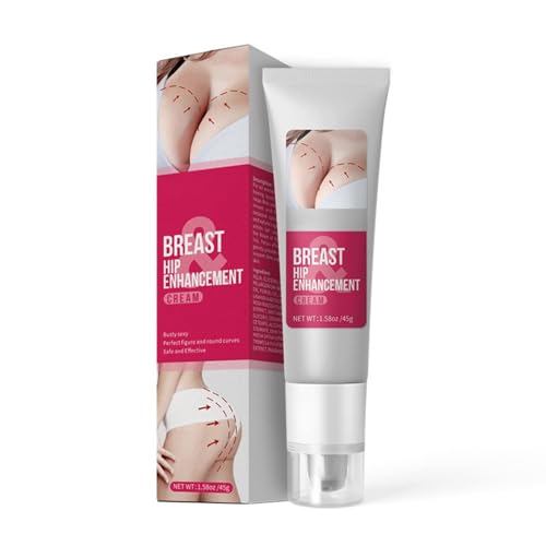 Natural Formula Breast and Hip Enhancement Cream - Growth, Enlargement, and Massage Oil for Lifting, Firming, and Tightening (1pcs)