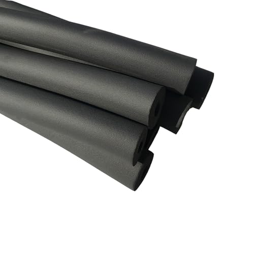 Aislamiento para tuberías exteriores ID 6 9 13.0 16 19 25 mm Tubo de espuma flexible para unidades de aire acondicionado, soportes de guitarra, protectores de manillares de gimnasio(ID25mmxT9mm)