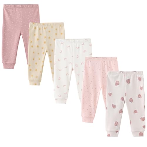 Image of MAMIMAKA Newborn Layette Gift Set 27-Piece Baby Girl Clothes Bodysuits, Pants Essentials and Accessories 0-12Months