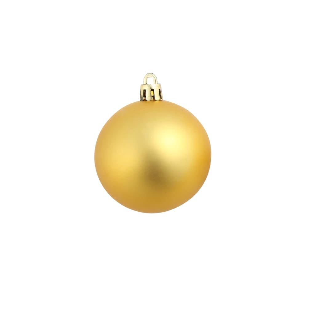 Artículo para el hogar y el jardín, bolas de Navidad, 100 unidades, plateado/dorado