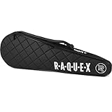 Raquex Elite Badminton- und Squashschlägerhülle – Tasche mit Tragegriff &...