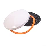 Ce que vous obtenez : boîtier GNSS de rechange blanc, construction en plastique, 154 mm de diamètre, conçu pour les systèmes GPS GLONASS BDS et S-BAND pleine bande