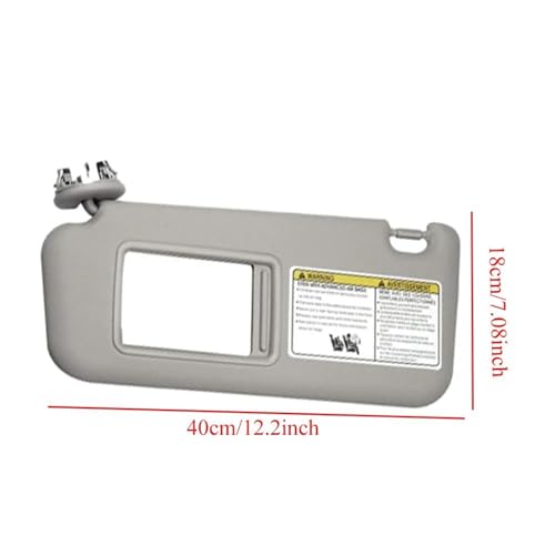 Pare-soleil RAV4 cassé ? Remplacez-le par ce modèle gris avec miroir