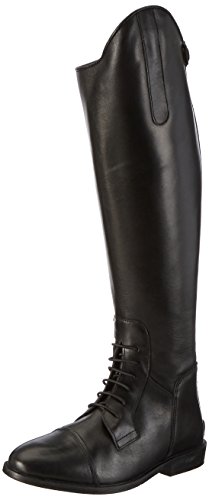 Botas de equitación negras para hombre con medidas de caña y ancho estándar