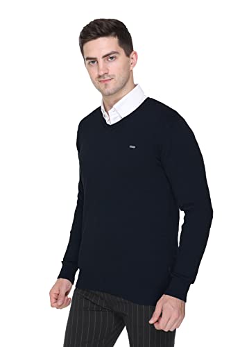 Image of GODFREY V Neck Full Sleeve Sweater for Man Winter Pullover