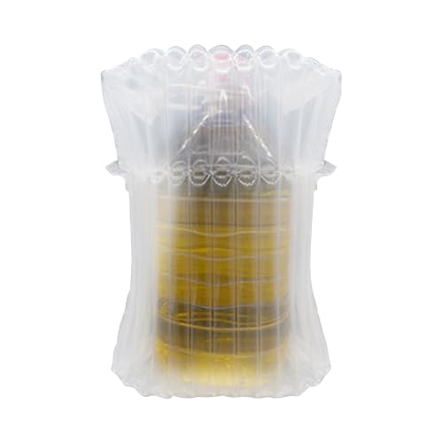 de cojín para botella de viaje, bolsas de burbujas a prueba de golpes, embalaje protector de botellas con material, fundas flexibles para botellas, accesorios de embalaje con estilo compacto