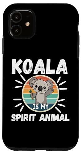 Koala Is My Spirit �A�j�}�� �J���C�C ���� �ʔ��� �R�A�� �X�}�z�P�[�X iPhone 11 �p