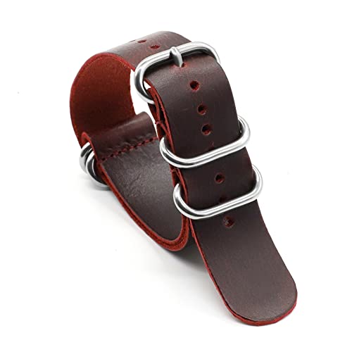 Bracelet de montre en cuir de vache fait main pour donner un caractère unique à votre montre