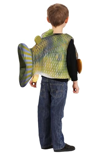Disfraz de túnica de pez para niño miniatura 3