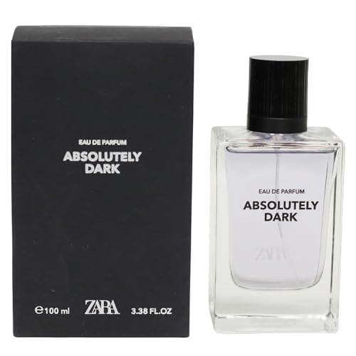 Zara - Zara Absolutely Dark Cologne for Men EDP 100 ML, Sophisticated Fragrance (5% Off Amazon Deal)