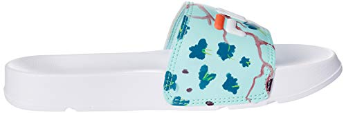 CHINELO FILA CHINELO Feminino AZUL CLARO/CORAL/BRANCO 37