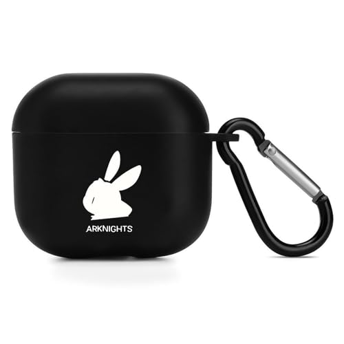 Airpods4pP[X Arknights A[NiCc AirPods4pP[X 2024V^ GA[|bY4pJo[ CzP[X  TPU ϏՌ Jrit h~ LEDCg CX[dΉ