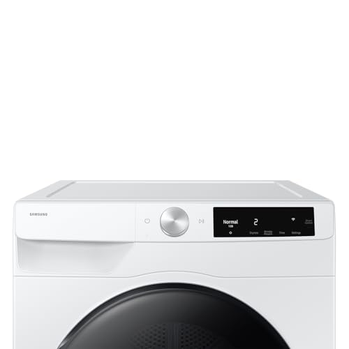 Image of Samsung 4.0 cu. ft. Compact Ventless Heat Pump Dryer with AI Smart Dial, Wi-Fi Connected, Smart Dry Technology, Space Saving Design, White, DV25FG62B0BEA2