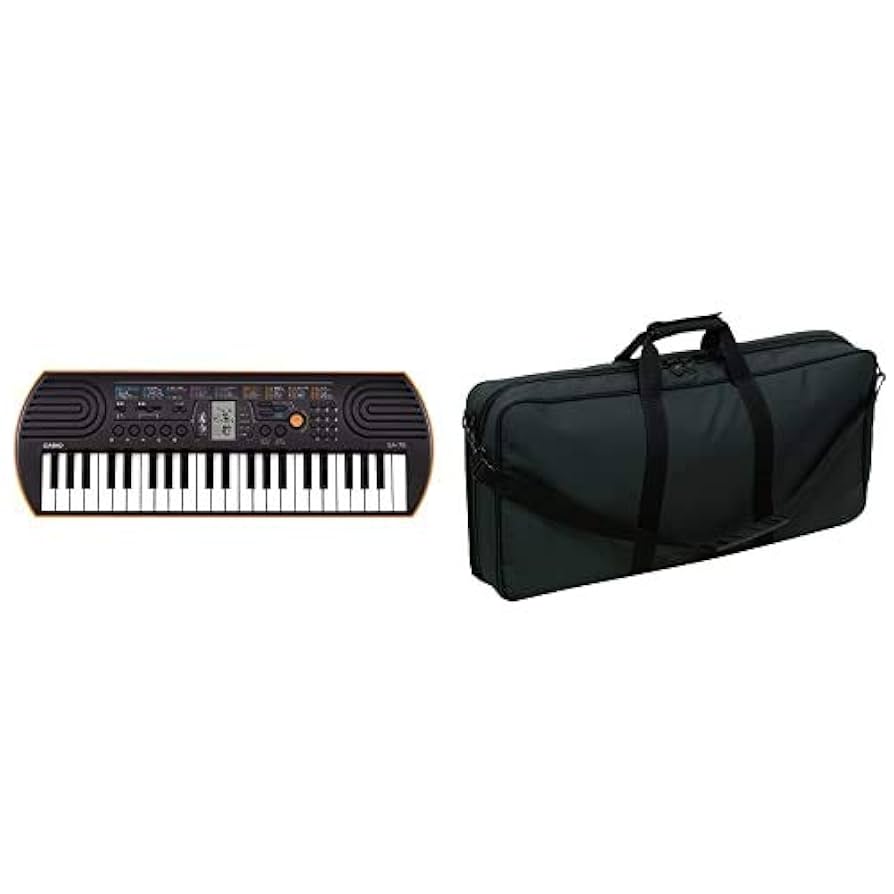 CASIO SA-76 ミニキーボード ACケーブル付き Amazon.com: Casio SA-76 44-Key Mini Personal Keyboard