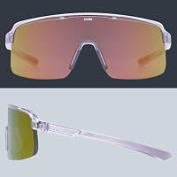 Uvex dyrt Sportbrille, transparent purple/red mirror, one size – Ansicht 5
