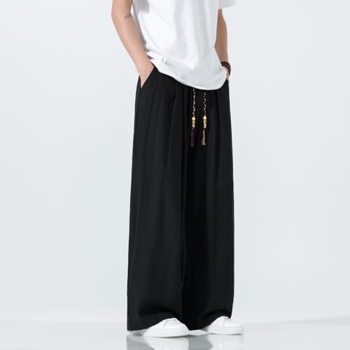 Seidarise Men's Wide Leg Casual Harem Japanese Yoga Harem Pants Hip hop Joggers Baggy4