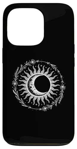 Sun Galaxy Night Sky Moon Lunar Stars Love �X�}�z�P�[�X iPhone 13 Pro �p