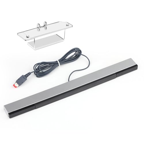 Arvoni Sensorleiste für Wii, Sensorleiste Kompatibel mit Wii, Verbessertes Spielerlebnis Sensorleiste USB, Geeignet für Wohnzimmer, Gaming-Raum