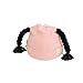 Warm and Fashionable Newborns Hat Cute Funny Bonnet Caps Lovely Cartoon Wig Braid Hats for Daily Wear and Parties Funny Bonne